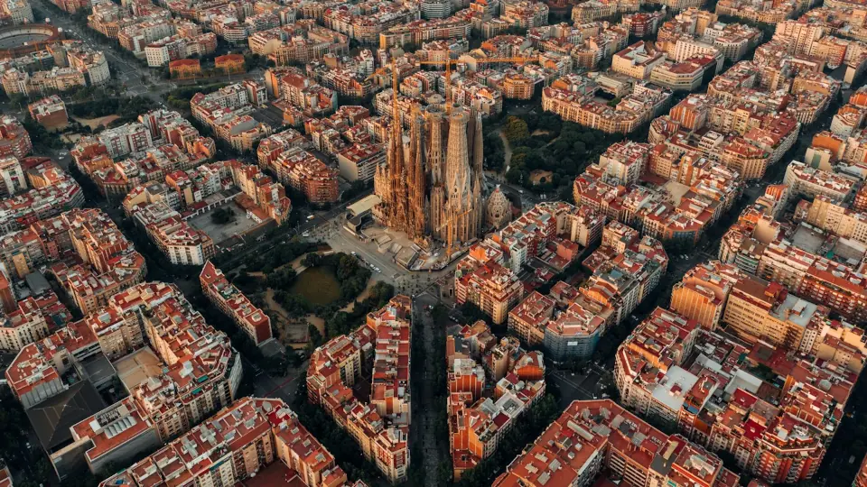 City image of barcelona