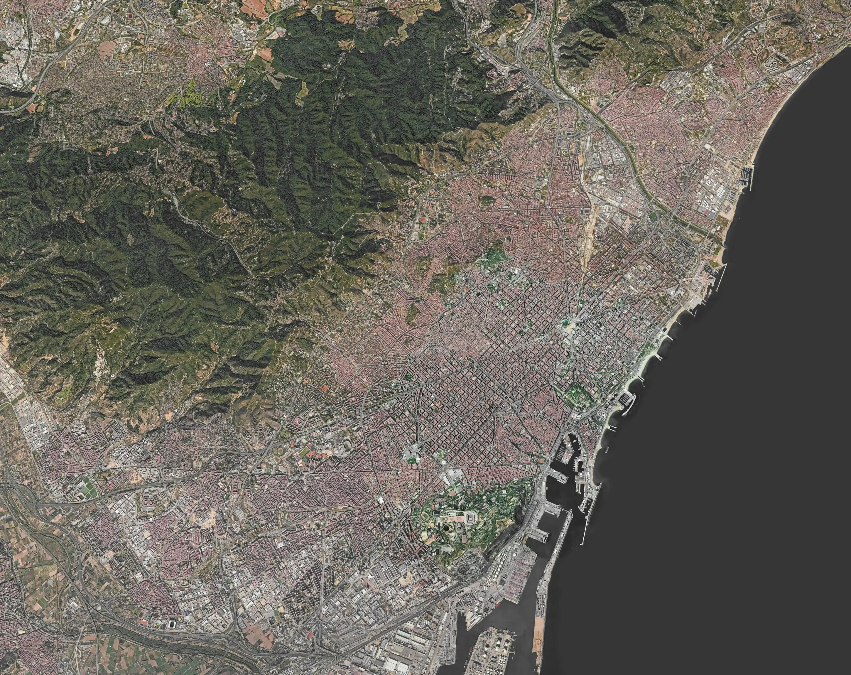 Map of Barcelona